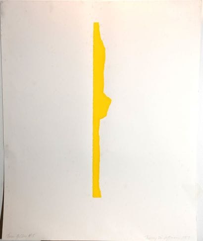 Nancy M. Hoffman (XX° siècle)
« Torn Yellow...