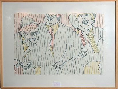 Éric Mc Donald (XX° siècle)
Sans titre
Feutre...