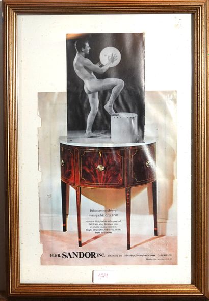 Cary Leibowitz (né en 1963)
« Porno man with...