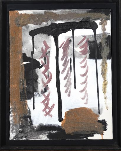 Archie Rand (né en 1949)
Composition, 1989
Huile...