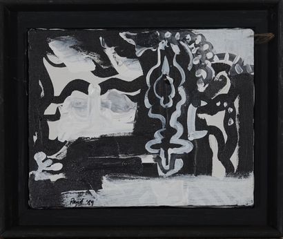 Archie Rand (né en 1949)
Composition, 1989
Huile...