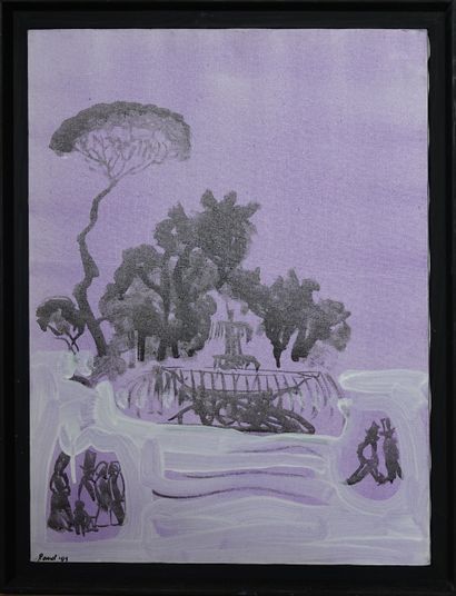 Archie Rand (né en 1949)
Sans titre, 1989
Acrylique...