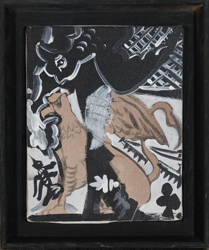 Archie Rand (né en 1949)
Composition, 1989
Huile...