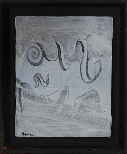 Archie Rand (né en 1949)
Composition, 1989
Huile...
