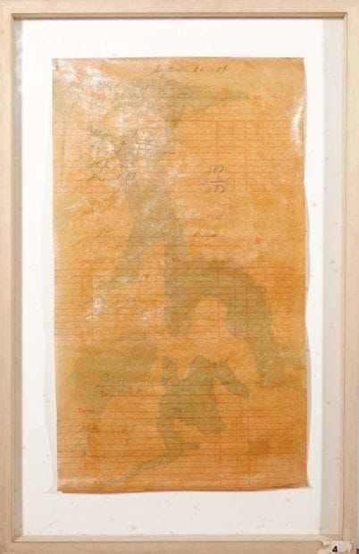 Robert Bordo (né en 1949)
« Ledger study...