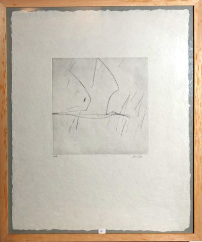 Yves Lévèque (né en 1937)
« La frégate »,...