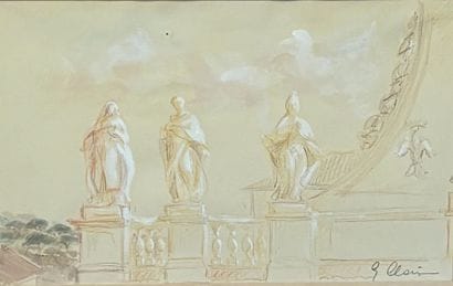 Gulgliemina CLARICI (XX° siècle)
Sans titre,...