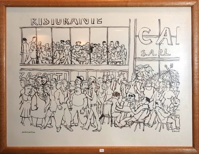 Claude Darotcheche (1933-2008)
« Ristorante...
