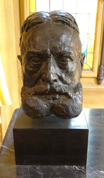 Lucien Brasseur (1878-1960)
Tête d’homme
Bronze...