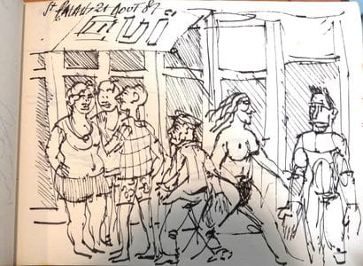 Claude Darotcheche (1933-2008)
Cinq carnets...