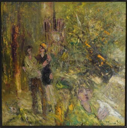 Laurent Zunino (né en 1960)
« Le printemps...