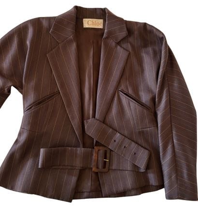 CHLOÉ
Ensemble en laine comprenant une veste...