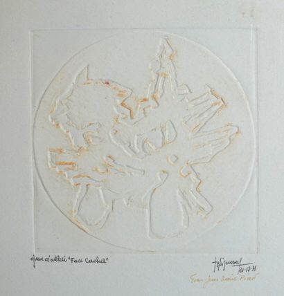 Jean Signovert (1919-1981)
« Face cachée...