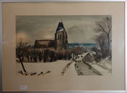 Jean Tourane-Briel (1919-1986)
« L’église...