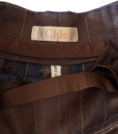 CHLOÉ
Ensemble en laine comprenant une veste...