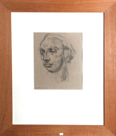 Philippe Jourdain (né en 1960)
Portrait d’homme,...
