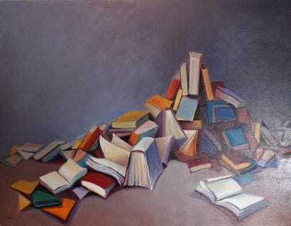 François Bhavsar (né en 1962)
« La bibliothèque...