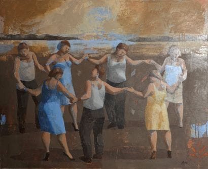 Jean Yves Madec (né en 1960)
«La ronde»,...