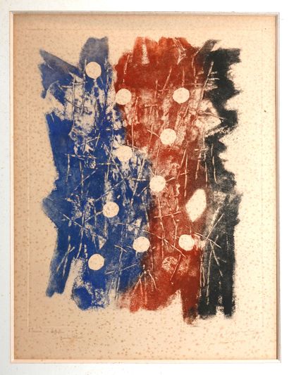 Jean Signovert (1919-1981)
« Sans titre »,...