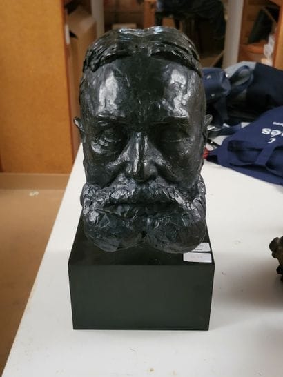 Lucien Brasseur (1878-1960)
Tête d’homme
Bronze...
