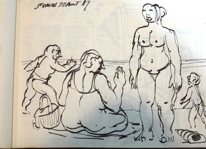 Claude Darotcheche (1933-2008)
Cinq carnets...