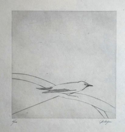 Yves Lévèque (né en 1937)
« Le sifflet »,...