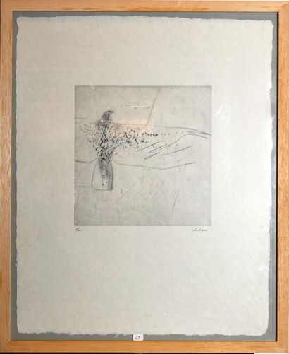 Yves Lévèque (né en 1937)
« L’Emouchet »,...