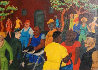 Claude Darotcheche (1933-2008)
« Dupout circle...