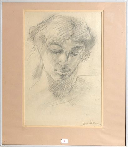 Philippe Jourdain (né en 1960)
Portrait,...