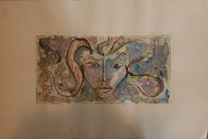 Thierry Mostini (XX° siècle)
Trois dessins...