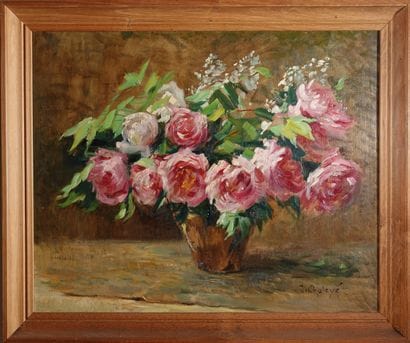 Jean Chaleyé (1878-1960)
« Pivoines »
Huile...