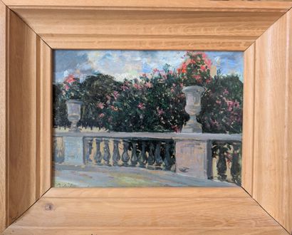 Jean Chaleyé (1878-1960)
Le Luxembourg, 1903
Huile...