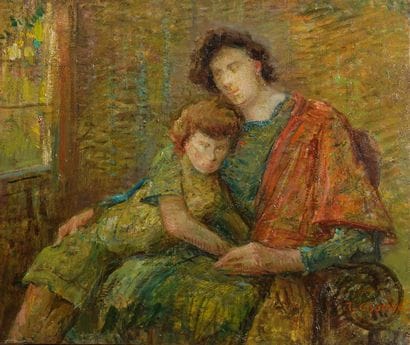 Jean Chaleyé (1878-1960)
« Mère et enfant...