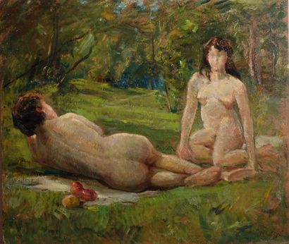 Jean Chaleyé (1878-1960)
« Nu dans la nature...