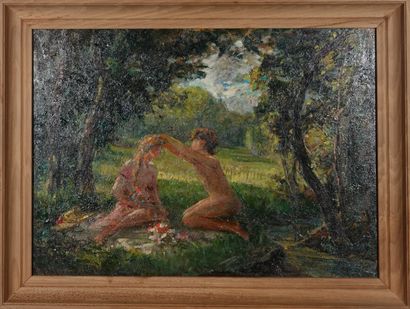 Jean Chaleyé (1878-1960)
Nu au ruisseau,...