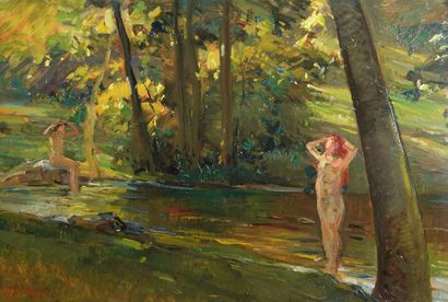 Jean Chaleyé (1878-1960)
« Nu au bord de...
