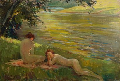 Jean Chaleyé (1878-1960)
« Nu au ruisseau...