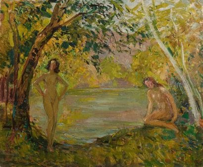 Jean Chaleyé (1878-1960)
« Nu au ruisseau...