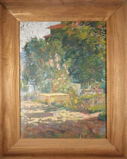 Jean Chaleyé (1878-1960)
« Jardin »,
Huile...