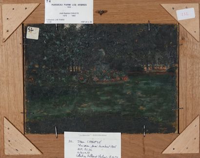 Jean Chaleyé (1878-1960)
Ruisseau, 1905
Huile...