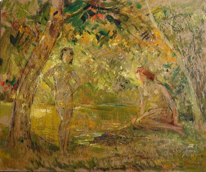 Jean Chaleyé (1878-1960)
« Nu au ruisseau...