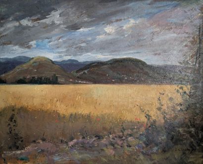 Jean Chaleyé (1878-1960)
Champs de blé, 1950
Huile...
