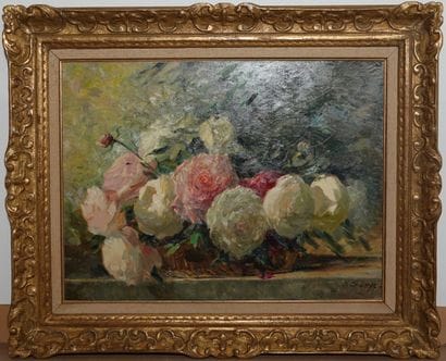 Jean Chaleyé (1878-1960)
« Pivoines », 1925
Huile...