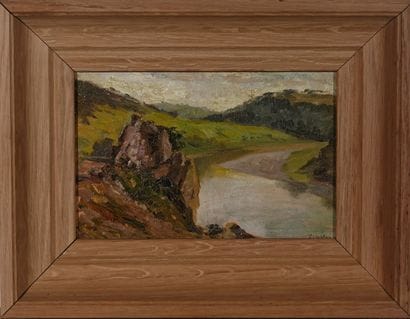 Jean Chaleyé (1878-1960)
Rivière en montagne...