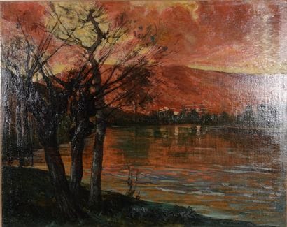 Jean Chaleyé (1878-1960)
Soir sur la rivière,...