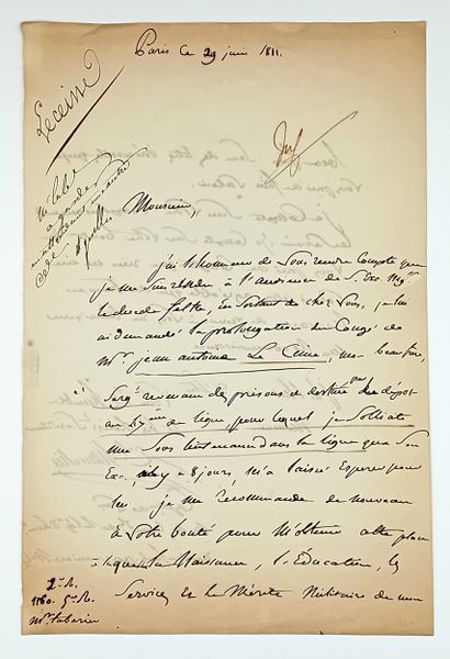 Jacques-Félix-Emmanuel HAMELIN (Honfleur,...