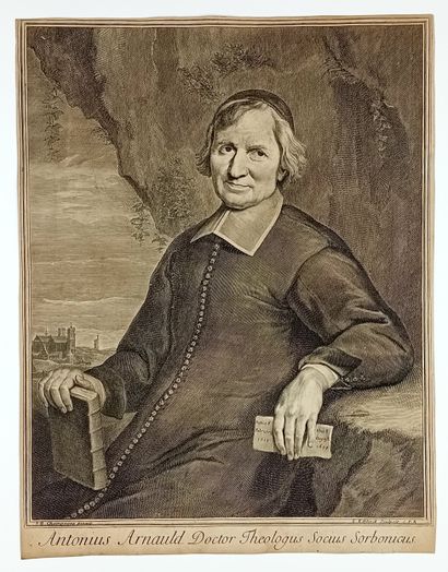PARIS. 4 18th-century engraved portraits:...