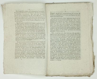 TOULON (VAR), The Rebel City. 1793. 2 Printed...