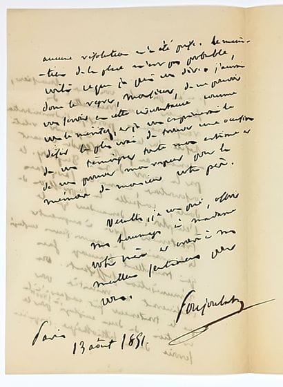 POUJOULAT (Jean Joseph François) Historien,...