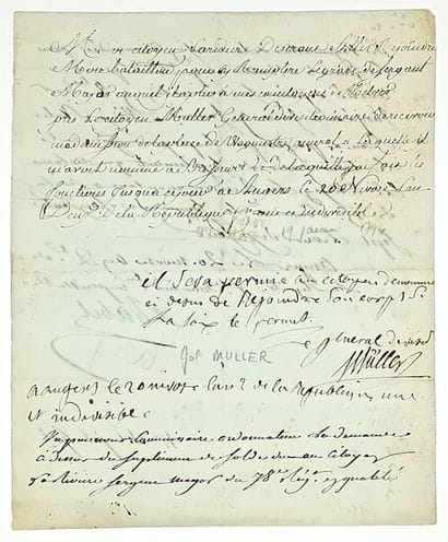 General François MULLER (Sarrelouis 1764...